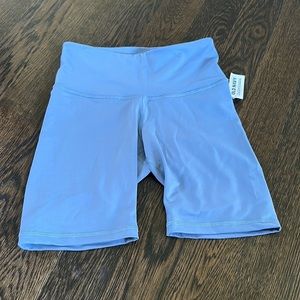 dusty blue old navy biker shorts size S